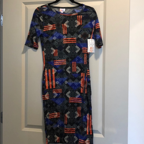 LulaRoe NWT XS Julia Dress - Picture 1 of 3